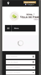 Mobile Screenshot of hotelvilladuparc.com